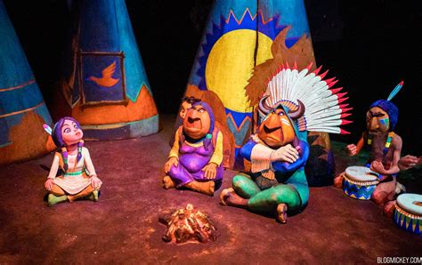indian chief from peter pan|Peter Pan Ride's Native Americans At Disney World Altered.